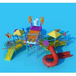 Medium Commercial Water Park Slides Fiberglass Water Playground Slides