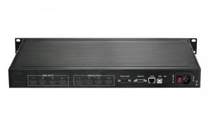 30m Input Distance 4x4 Hdmi Matrix Splitter UHD4Kx2K HDMI Suport IOS App Control