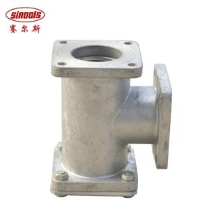 3 Inch Aluminum Alloy Filter Tee with 0.6Mpa Nominal Pressure and Strainer Tee