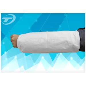 China Single Use Clear Plastic Sleeve Protectors For Arms 30 Gsm To 50 Gsm on sale