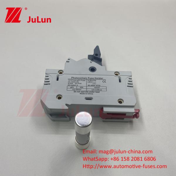 Quality Fuses 10x38 1000v 25a 10*38 2a Fuse Holder For Solar Systems Solar PV Power Fuses For Solar Power System Protection wholesale
