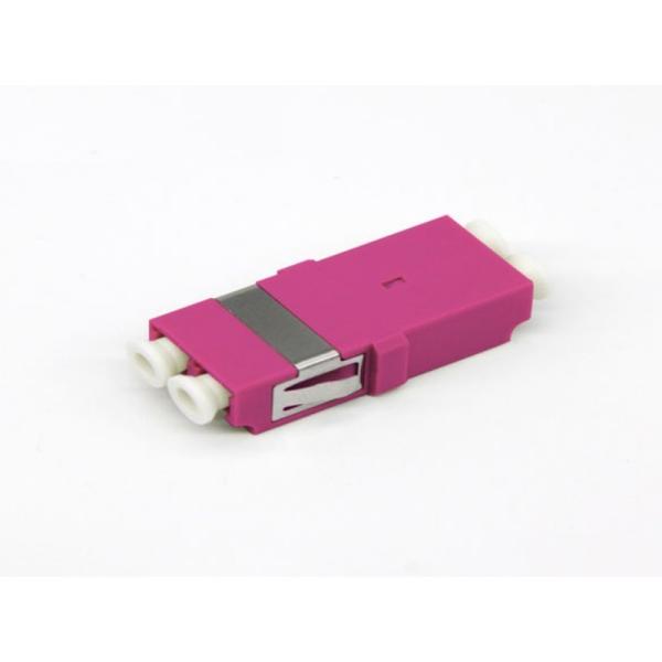 Quality FTTH OM4 Multimode Duplex Optical LC Fiber Optic Adapter with Insertion Loss ≤0.3dB wholesale