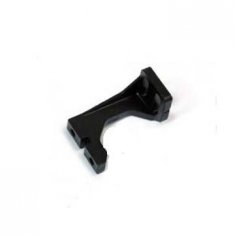 100% cnc machining process aluminum black anodized finish milled part