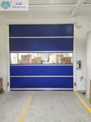 Industrial Electric PVC High Speed Roll up Door Automatic Plastic Fast Rapid