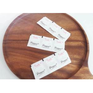 Customizable Individual Condiment Packets With Salt Seasoning
