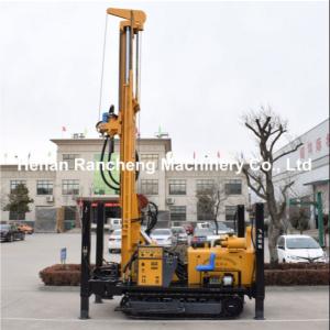 China RCF400C 400m Drilling Depth Pneumatic Crawler Water Well Machine Driven By Diesel Engine on sale