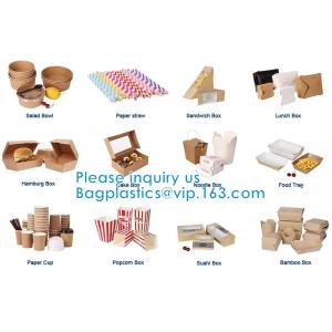 Triangle Food SLICE CAKE BOX, Salad, HUMBURGER BOX, BOAT TRAY, LUNCH BOX,