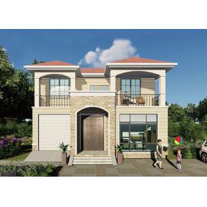 Prefab House With Large Windows | Modular Light Steel Frame Kit Home