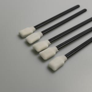 Polystyrene Handle Rectangular Cleanroom Foam Swabs