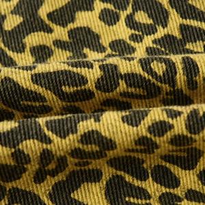 Home Textile 4 Way Stretch Denim Fabric with Leopard Print Competitive 57/58"