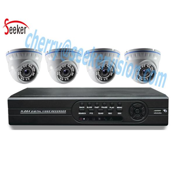 Quality Factory Price Economic 2 Years Warranty 1.3MP 960P IR Led Security Indoor Dome Camera 4CH AHD DVR Kit wholesale
