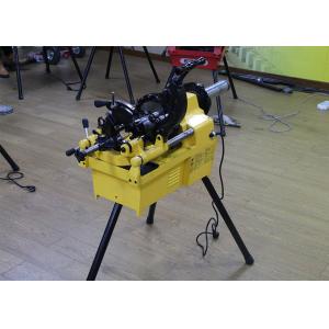 Portable Electric Pipe Threading Machine Cam Action 25 RPM Spindle Speed