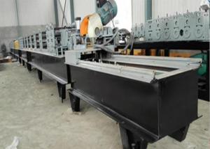 China Galvanized Steel Roller Shutter Door Roll Forming Machine / Door Frame Forming Machine on sale