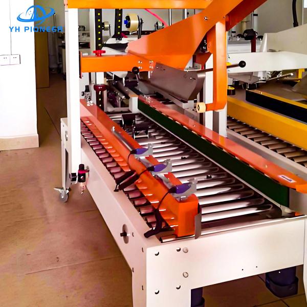 High Efficiency Carton Case Sealer Machine 400W Custom Speed To 20M/Min