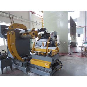 Roller Pinch Nc Servo Roll Feeder Punching Machine , Coil Handling Equipment