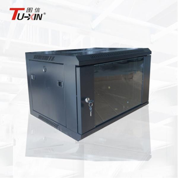 Quality 9 U  Network Wall Mount Server Rack 19 Inch 600 Mm * 450 Mm Compatible Reliable Structure wholesale