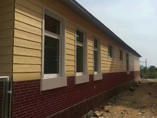 Quality Natural Wood Textured Fibre Cement Board Cladding Panels For Container House wholesale