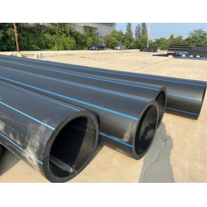 DN500 HDPE Pipeline With White And Blue Stripes For Dredging