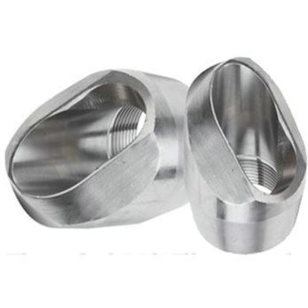 Quality ANSI B 16.9 Monel Alloy Steel Pipe Fittings Thread Coupling 3" 3000PSI Type Customized Color wholesale