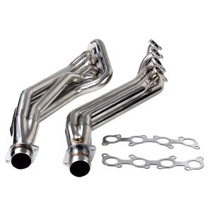 China Universal Car Fitment Stainless Steel Exhaust Headers Pipe for Ford Mustang Manifold Long Tube V8 5.0 L Customizable Design on sale
