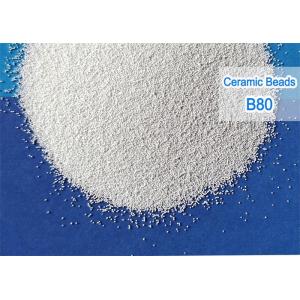 Cheap Ceramic Beads B60 B80 Blast Abrasive Media For Tire / Glass Bottles Molds Cleaning for sale