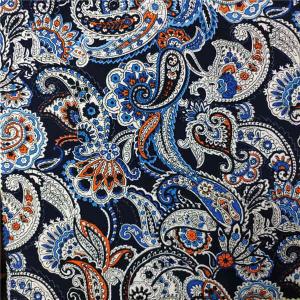 Cheap 110-115GSM Printed Rayon Fabric High Color Fastness No Deformation 45X45 Yarn Count for sale
