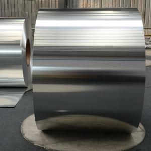 China Customized 2 - 3 Tons Aluminum Coiled Roll H18 Temper 300mm Brushed on sale