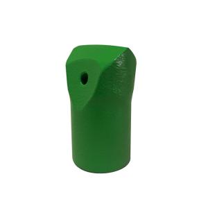 Blue Tungsten Carbide Flat Chipways Tapered Chisel Drill Bit