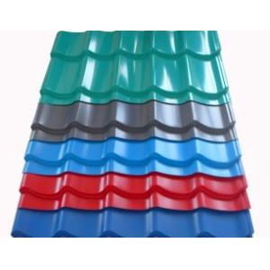 customized color CGCC, DX51D Z adornment Pre painted Corrugated Steel Roof