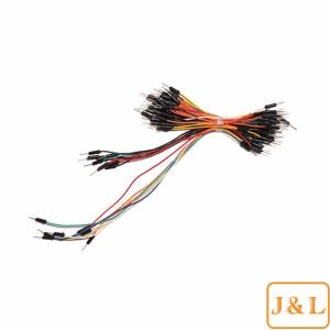 Cheap 65 Pcs Solderless Breadboard Jumper Wires Cable Kit for Arduino AVR prototyping for sale