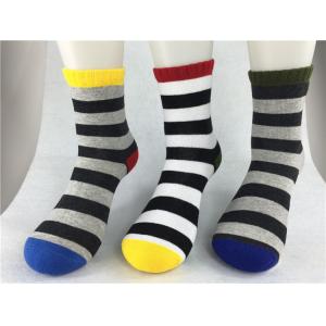 Odor Resistent Red Recycled Cotton Socks With Breathable Absorbent Material