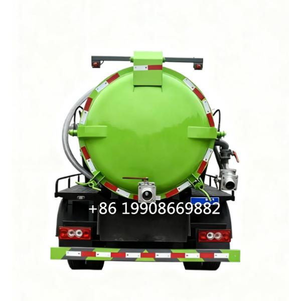 Dongfeng 4x2 Driver 10000L Sewage Suction Truck with Vacuum Pump for Sucking Waste Water Vacuum Sewer Tanker Suction Truck