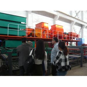 32KW Total Power Sandwich Panel Machine , PLC Control System Sandwich Production