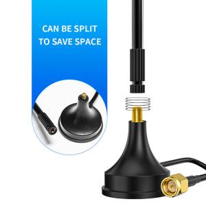 Outdoor Dual Band Mimo Loop Mounted Base Sucker Antenna for LTE GSM 5G 4G