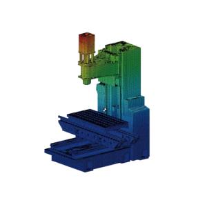 VL Series Vertical Machining Center V1370L Used In Various Production Sites As