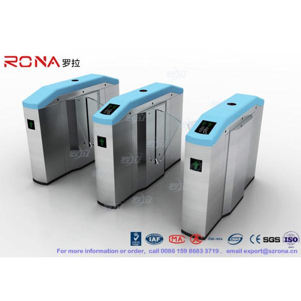 Stadiums Fingerprint Optical Turnstile Flap Barrier Gate Entrance Turnstiles
