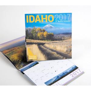 Cheap High - End Full Color Spiral Paper Wall Calendars With Custom Printing Pattern for sale