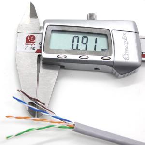 Indoor Cat5e Lan Cable for Speed Data Transfer 10/100Base-T Support 1000ft Solid