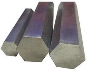 China OD 200mm Stainless Steel Hexagon Bars Hot Rolled Hardened Steel Rod ASTM A564 on sale