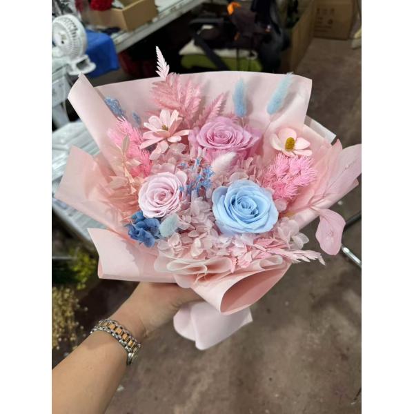 Quality Inkjet Handmade Dongba Paper Floral Flower Packaging Paper for Bouquet Packing in Many Colors wholesale