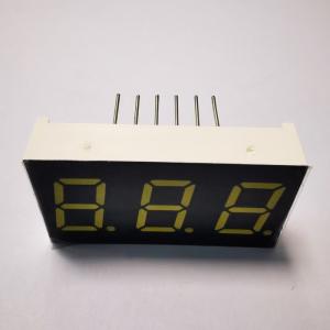Ultra Bright White 7 Segment LED Display Triple Digit Common Anode