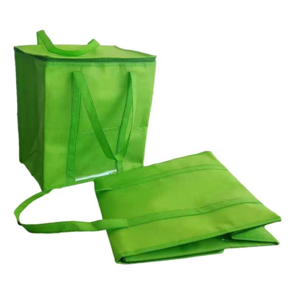 Food Portable Carrier Mini Cooler Bag with Thermal Design and Heavy Duty Zipper Closure