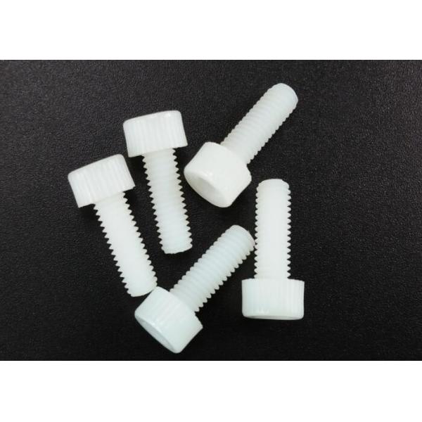 White Nylon Hexagon Socket Head Plastic Allen Key Screw M3 Standard DIN 912
