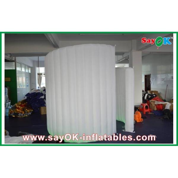 Wedding Photo Booth Hire Wind Resistant Inflatable Photo Booth , Lighting