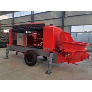 Mobile Lightweight Concrete Mixer Pump , Easy To Operate Portable Concrete Mixer