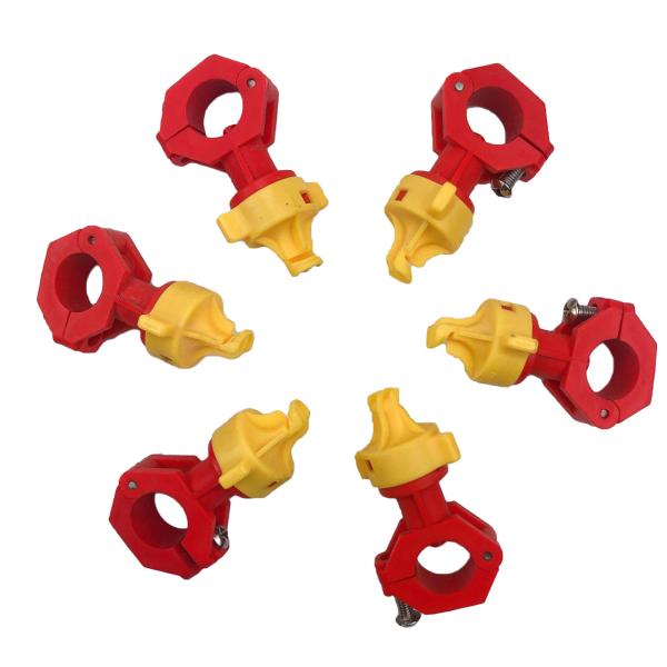 Quality Road Roller Machine Spare Part Plastic Spray Nozzle Yellow And Red For Bomag BW203 wholesale