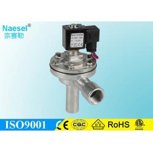 Remote Control Diaphragm Solenoid Valve , DC24V Single Acting Solenoid Valve
