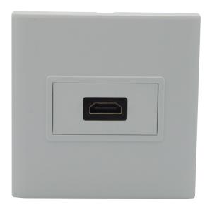 Cheap Standard Grounding Black Universal Plugs Charging Wall Socket with Custom Power HDMI for sale