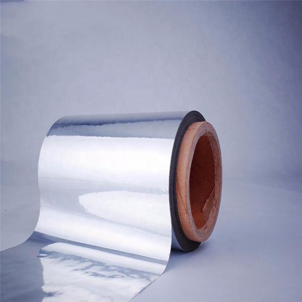 0.3mm 35 Micron Printed Brushed Aluminium Foil Roll 300 Meters Soft Temper