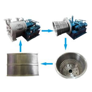 China Sieve Segment Similar To Ferrum For 2 Stage Pusher Centrifuge , Large Capacity on sale